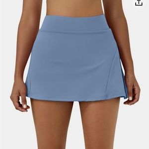 Blue tennis skirt